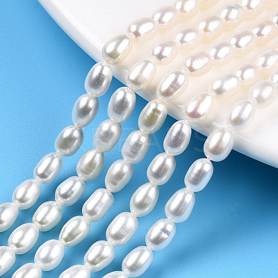 Natural Cultured Freshwater Pearl Beads Strands PEAR-N012-04H-1