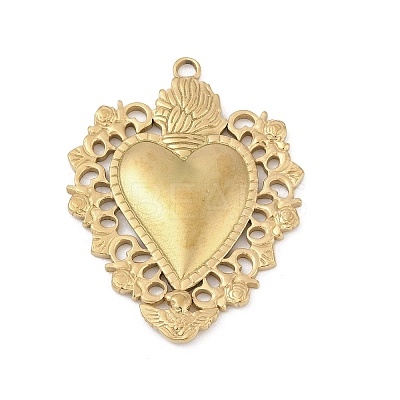 304 Stainless Steel Pendants LS-STAS-D366-05C-G-1