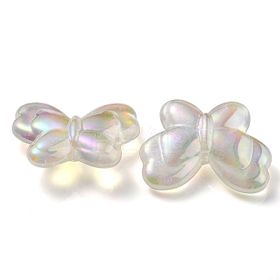 UV Plating Luminous Transparent Acrylic Beads LS-OACR-P010-11C-1