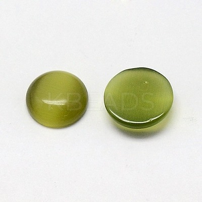 Cat Eye Cabochons CE-J002-10mm-34-1