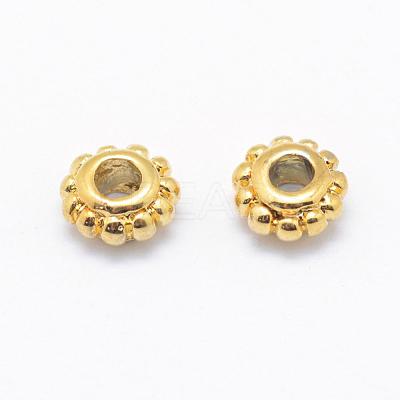 Brass Spacers Beads KK-K185-31A-NR-1
