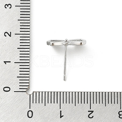 DIY Brass Earring Findings KK-E791-10P-1