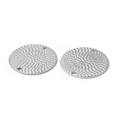 Non-Tarnish 304 Stainless Steel Connector Charms STAS-C066-04P-1