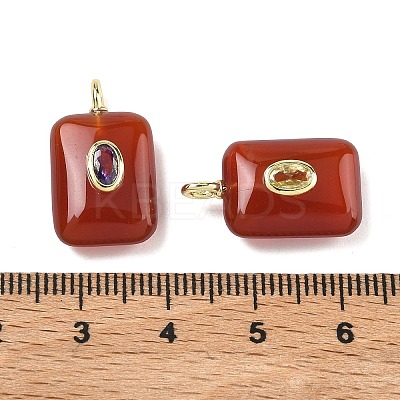 Natural Carnelian Pendants G-H322-02G-06-1