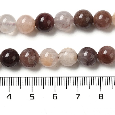 Natural Strawberry Quartz Beads Strands G-H298-A03-03-1