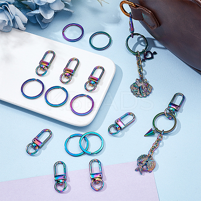 10Pcs Zinc Alloy Swivel Clasps FIND-PH0027-09-1