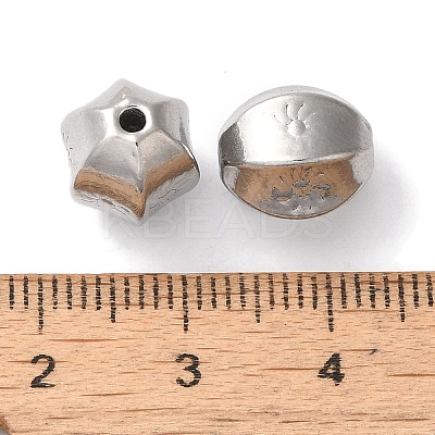 Tarnish Resistant 304 Stainless Steel Beads STAS-I305-130P-1