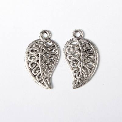 Tibetan Style Alloy Pendants X-TIBEP-20336-AS-NR-1