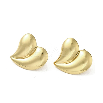 Ion Plating(IP) 304 Stainless Steel Stud Earrings LS-EJEW-C082-03C-G-1