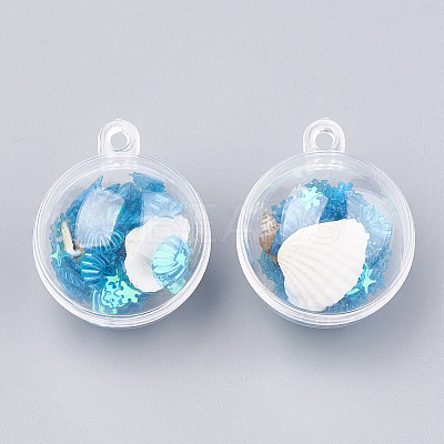 Plastic Ball Pendants LS-X-MACR-S298-01A-1