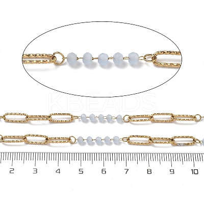 304 Stainless Steel Paperclip Chains CHS-P021-03G-08-1