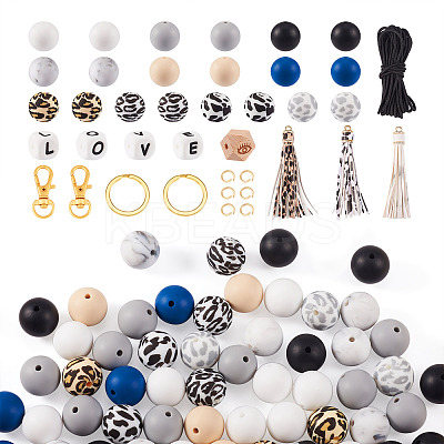 DIY Keychain Wristlet Making Kit DIY-TA0004-40-1