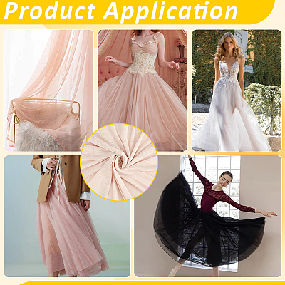 Polyester Stretch Fabric DIY-WH0110-05D-1