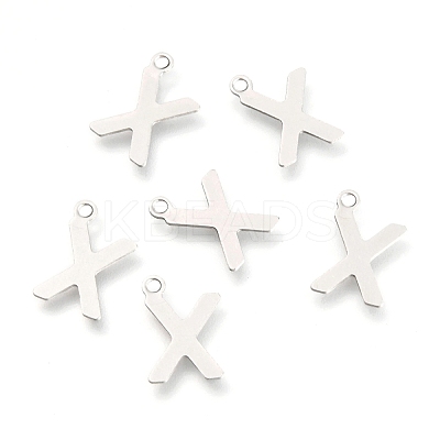Non-Tarnish 201 Stainless Steel Charms STAS-C021-06P-X-1
