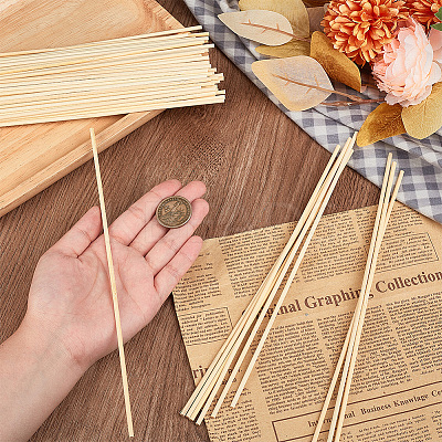 Round Bamboo Sticks LS-WOOD-WH0030-83C-1