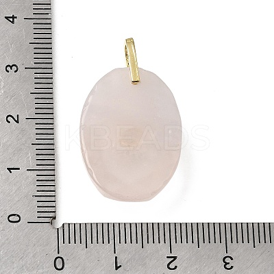 Natural Rose Quartz Pendants GG-CBA7610-06G-02-1