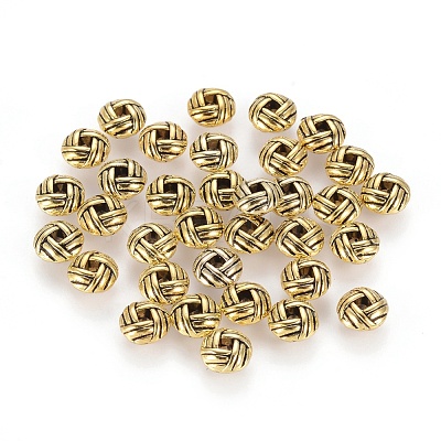 Zinc Alloy Spacer Beads X-PALLOY-ZN25847-AG-LF-1