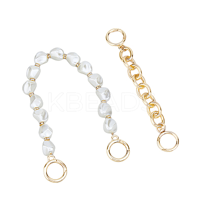 Plastic Pearl Alloy Phone Hand Strap Chains FIND-WH0260-55LG-1