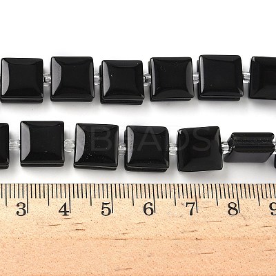 Natural Obsidian Beads Strands G-F802-B05-01-1