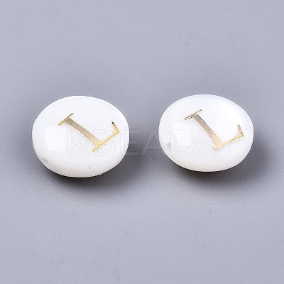 Natural Freshwater Shell Beads SHEL-S266-12L-1