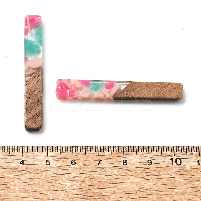 Resin and Walnut Pendants FIND-R051-07B-1