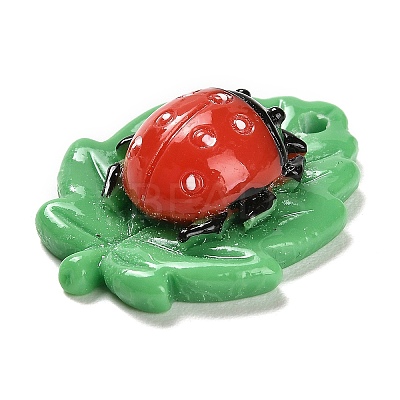 Opaque Resin Decoden Pendants RESI-M037-01B-1