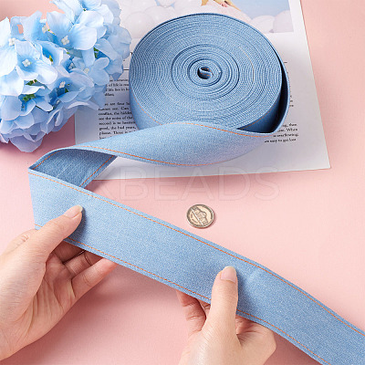 Stitch Denim Ribbon OCOR-TAC0009-04D-01-1