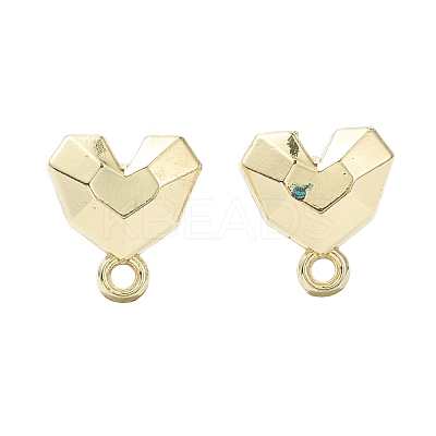 Spray Painted Alloy Stud Earrings Findings LS-FIND-I015-E02-1