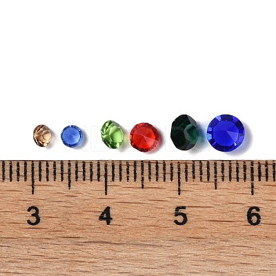 Glass Rhinestone Cabochons RGLA-XCP0001-02-1