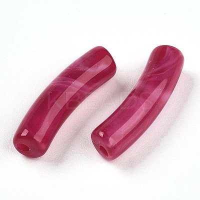 Two Tone Acrylic Beads MACR-ZX025-24-1