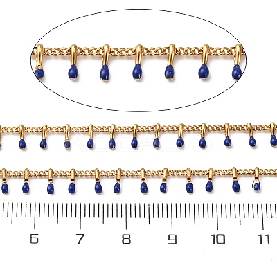 304 Stainless Steel Curb Chains STAS-R100-09A-09-1