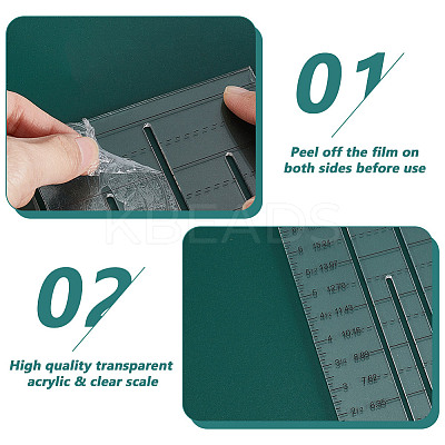 Acrylic Blanket Template Kit TOOL-WH0155-193-1