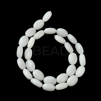 Natural White Jade Beads Strands G-K365-B04-01-1