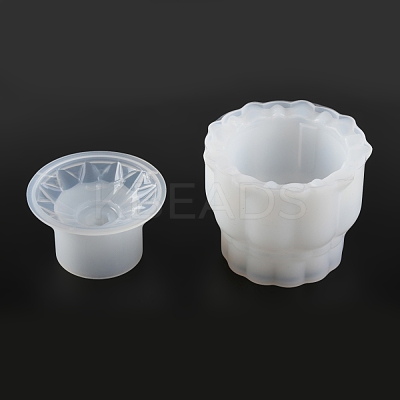 Storage Box Glass Jar Mold Silicone Molds DIY-P019-10-1