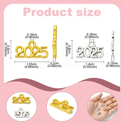 28Pcs 2 Styles Rack Plating Alloy Pendants FIND-FS0003-49-1