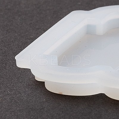 Christmas Theme DIY Santa Claus Display Silhouette Silicone Statue Molds DIY-F114-03-1