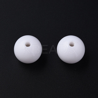 Opaque Acrylic Beads MACR-S370-C16mm-01-1