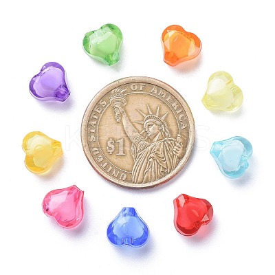 Transparent Acrylic Beads TACR-S114-10mm-M-1