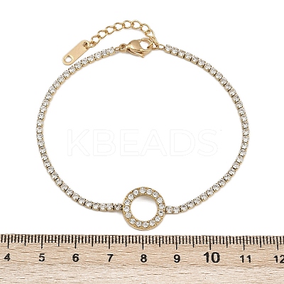 304 Stainless Steel Cup Chains Bracelets for Women BJEW-D364-01B-G-1