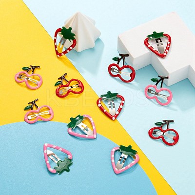24Pcs 4 Style Iron Snap Hair Clips PHAR-LS0001-02-1