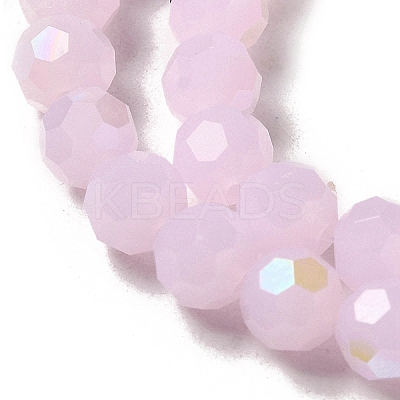 Imitation Jade Glass Beads Strands EGLA-A035-J6mm-L02-1