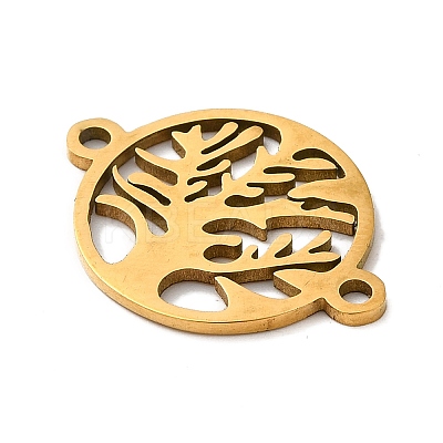304 Stainless Steel Connector Charms LS-STAS-D013-02E-G-1
