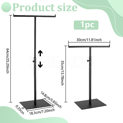 201 Stainless Steel Single Handbag Rack ODIS-WH0001-69EB-1