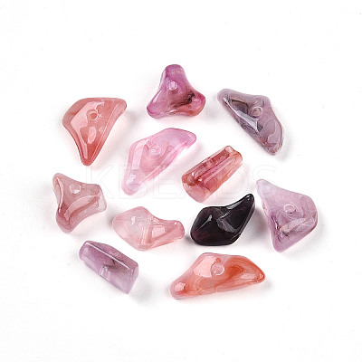 Transparent Acrylic Beads TACR-T028-37D-1