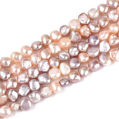 Natural Cultured Freshwater Pearl Beads Strands PEAR-N027-01A-1