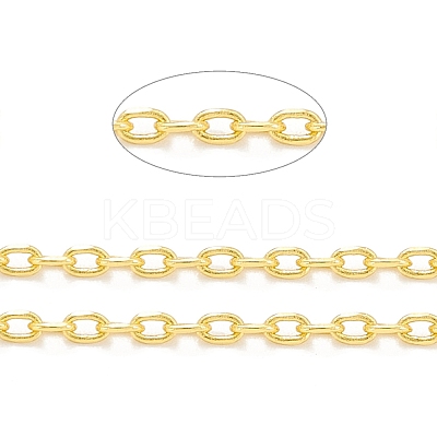 Brass Cable Chains CHC-D030-14G-RS-1