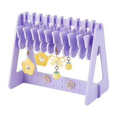 1 Set Opaque Acrylic Earring Display Stands EDIS-PH0001-54B-1