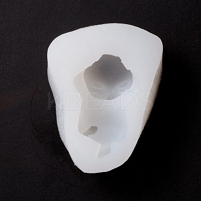 Sleeping Sika Deer with Bird Food Grade Silicone Molds DIY-M031-23-1