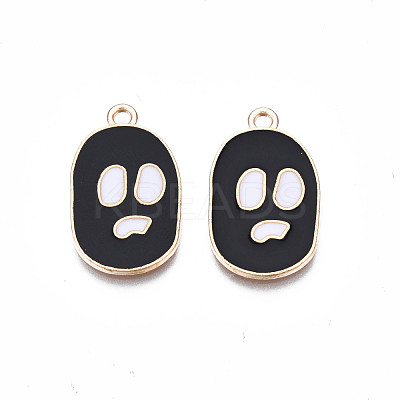 Alloy Enamel Pendants ENAM-S130-21D-1