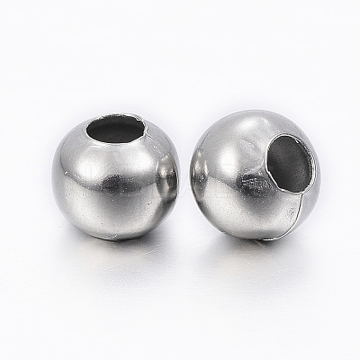 Tarnish Resistant 304 Stainless Steel Beads LS-STAS-H396-D-08P-1